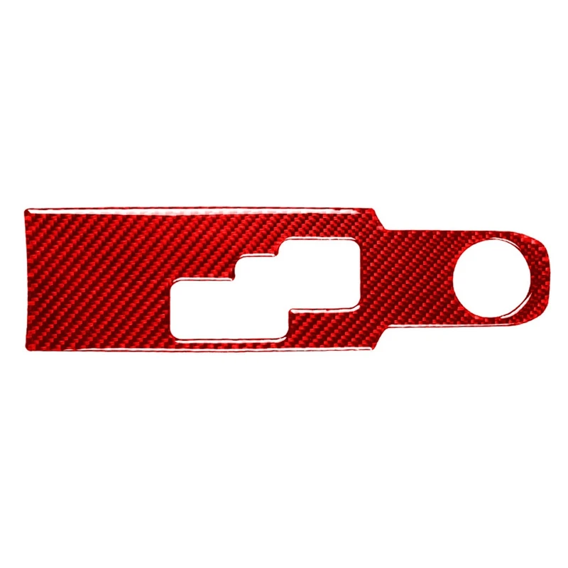 

Carbon Fiber For Nissan GTR R35 2008-2016 Accessories Interior Trim Car Central Console Gear Shift Panel Cover Sticker