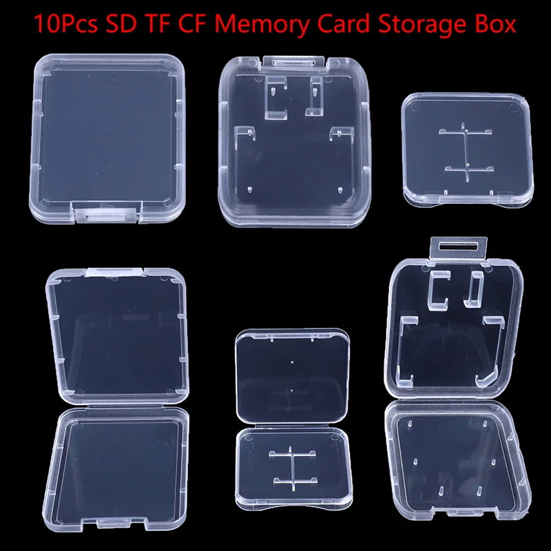 

10pcs High Quality Clear Plastic Game Cartridge Card Box Case Cover Games Boy Advance Protective Holder Storage Transparent
