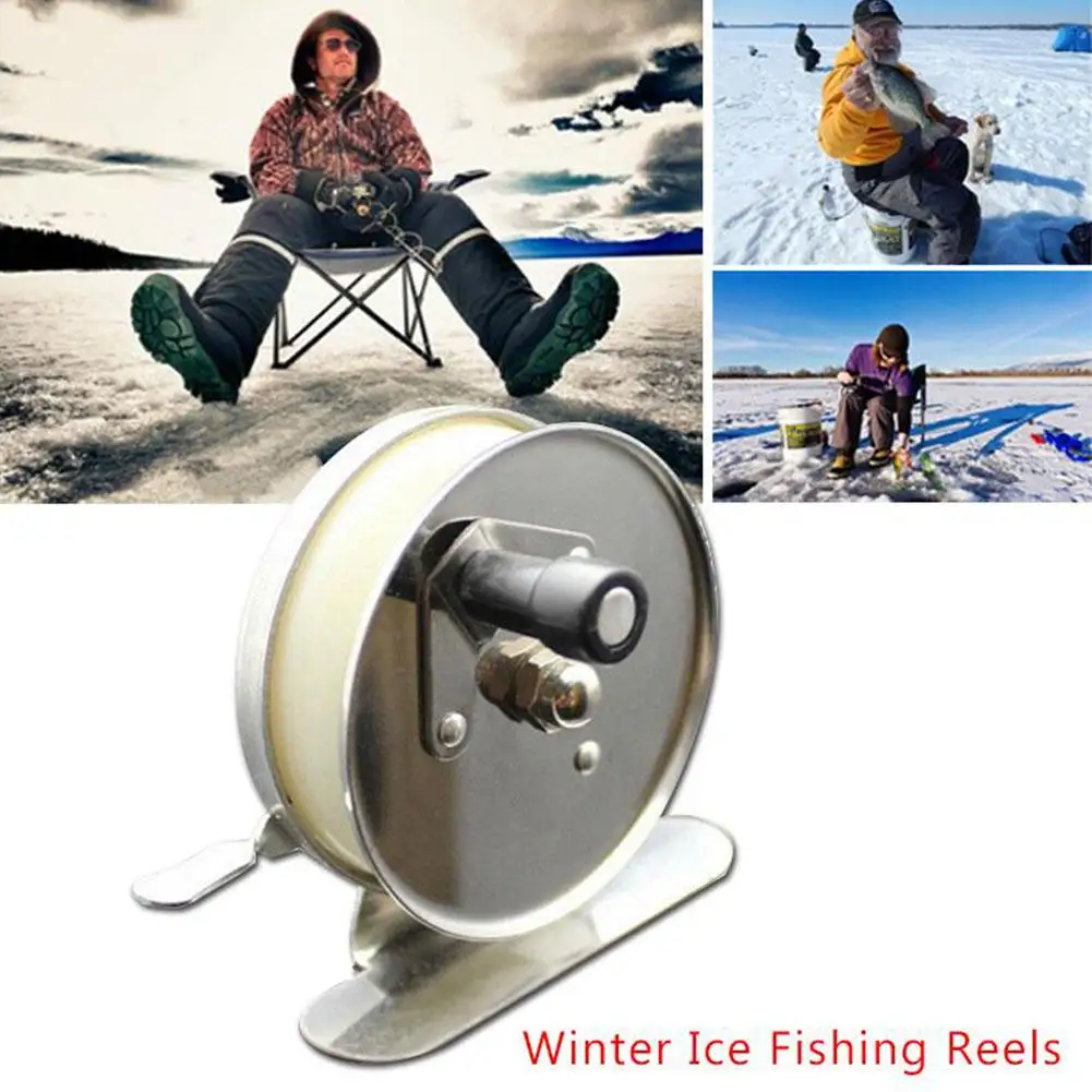 

Fishing Reels Metal Iron Simple Small Wheel Coil for Winter Ice Fly Fishing Rods Spinning Casting Reel Fishing Accessories