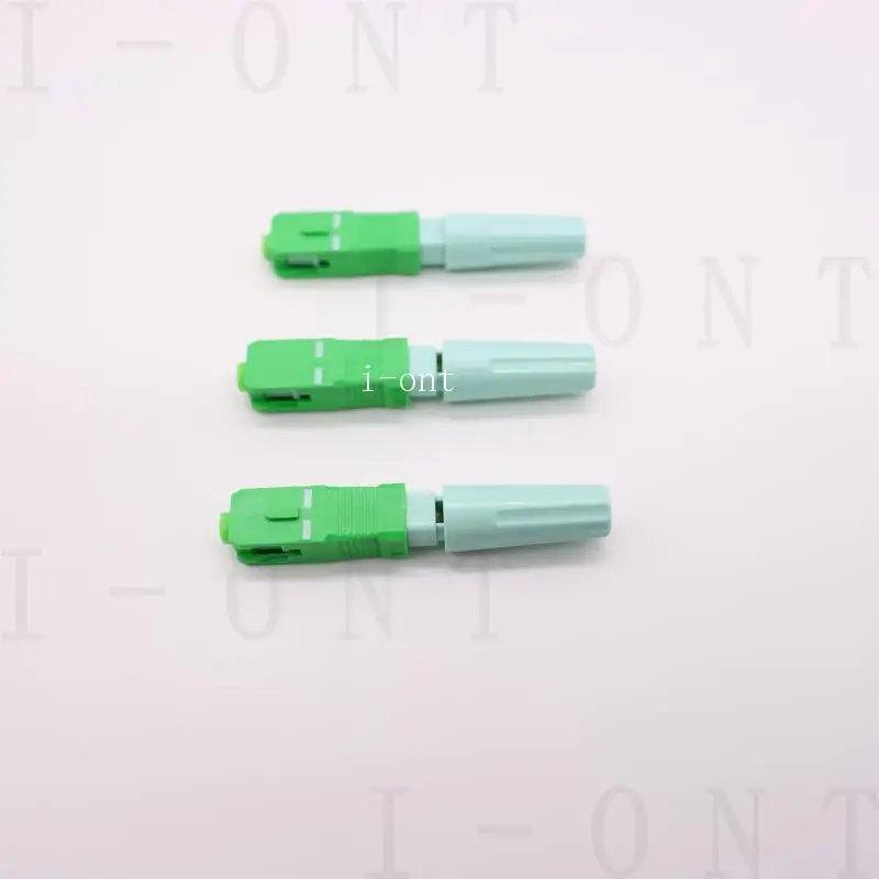 FTTH SC APC Optical fibe quick connector SC FTTH Fiber Optic Fast Connector Embedded High Quality SC APC