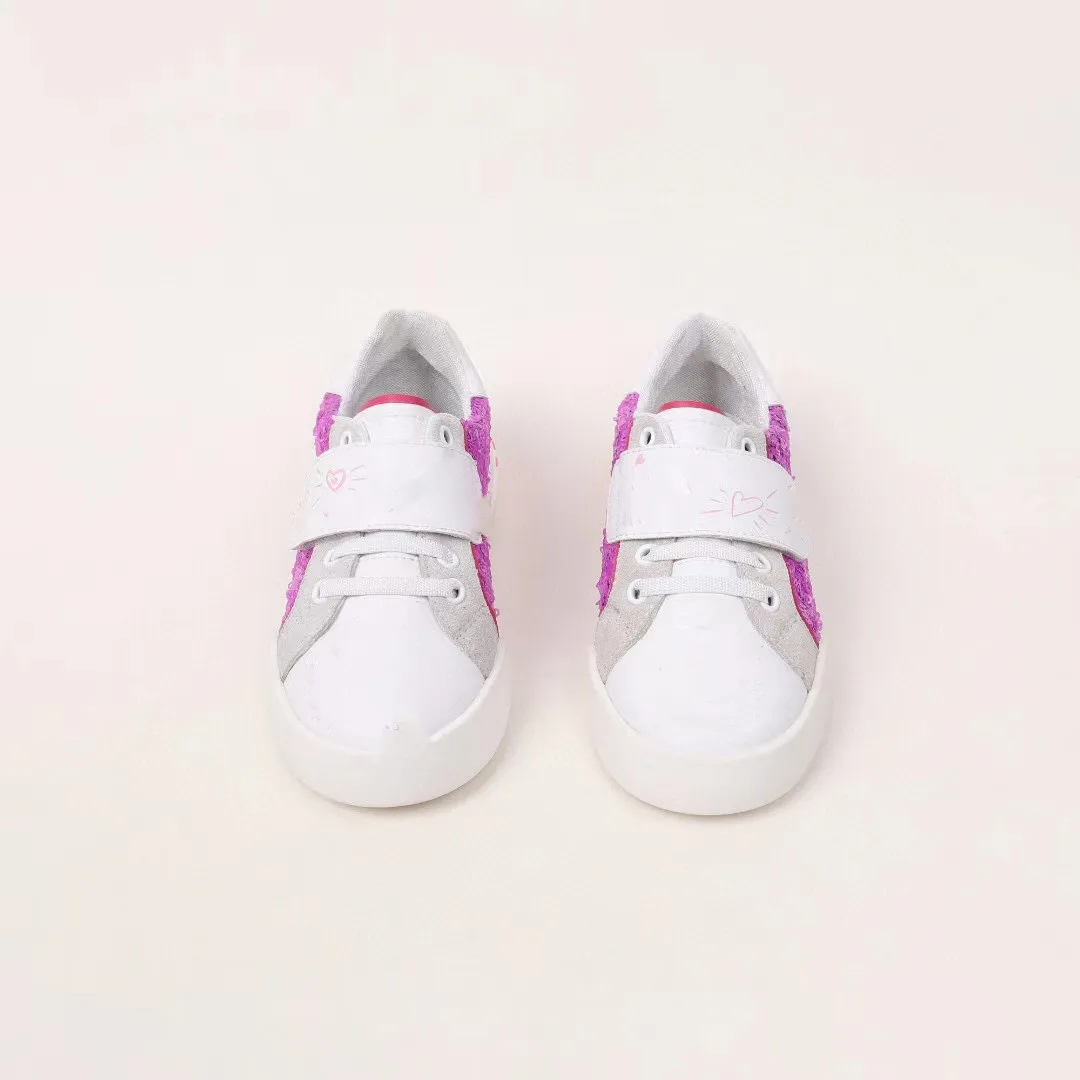 

2022 new Girls' high quality letter Sequin princess shoes European size 26-35