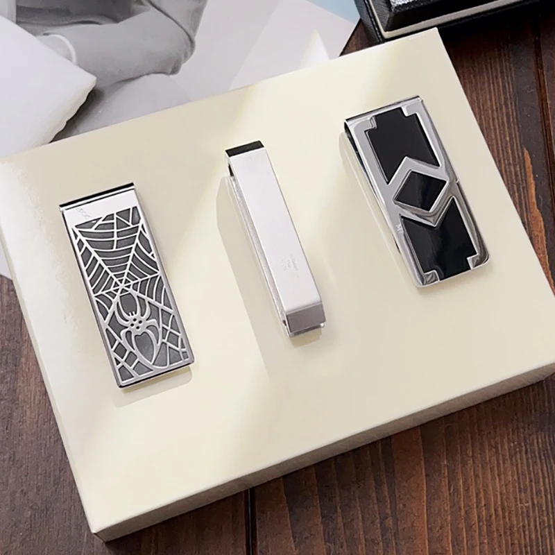 

LAN MB Tie & Money Clip For Men Inheritance Series Spider High Quality Business Gifts