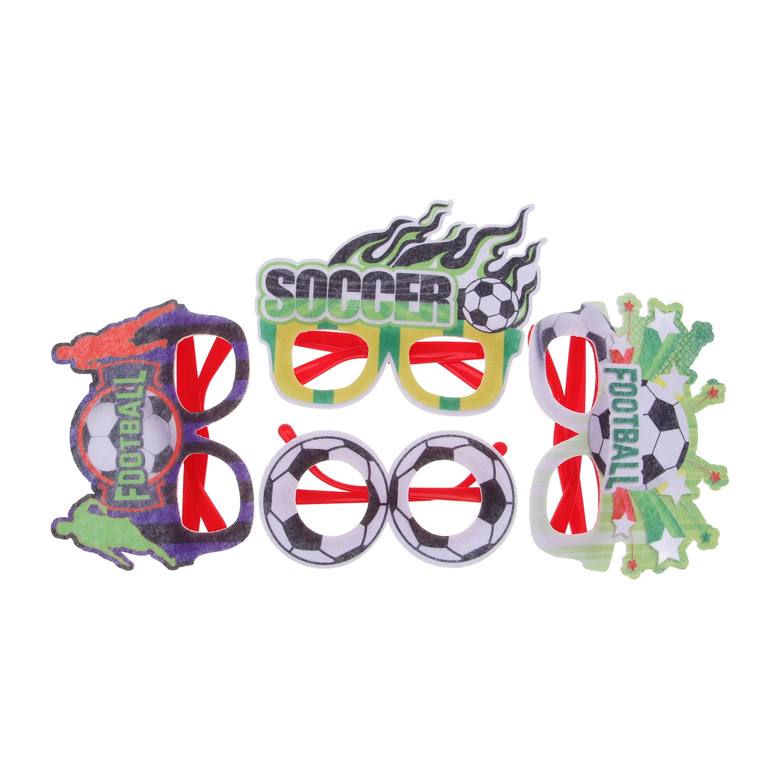 4 шт. футбольные мячи очки товары для вечеринок реквизит забавный декор очков