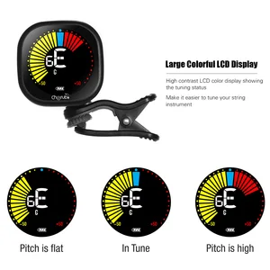 Image for USB Rechargeable Multifunctional Clip-on Tuner Ele 