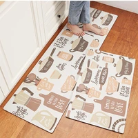 kitchen doormats cartoon japanese mat waterproof and oil proof long strip pvc carpet wear resistant and non slip flushable rug