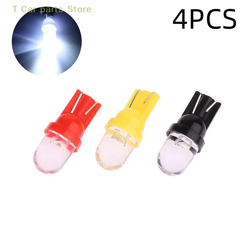 

4PCS Dome License Plate 23mm Lighting Replacement Bulb DC 12V Universal T10 W5W 168 194 LED HID Light Lamp Bulbs