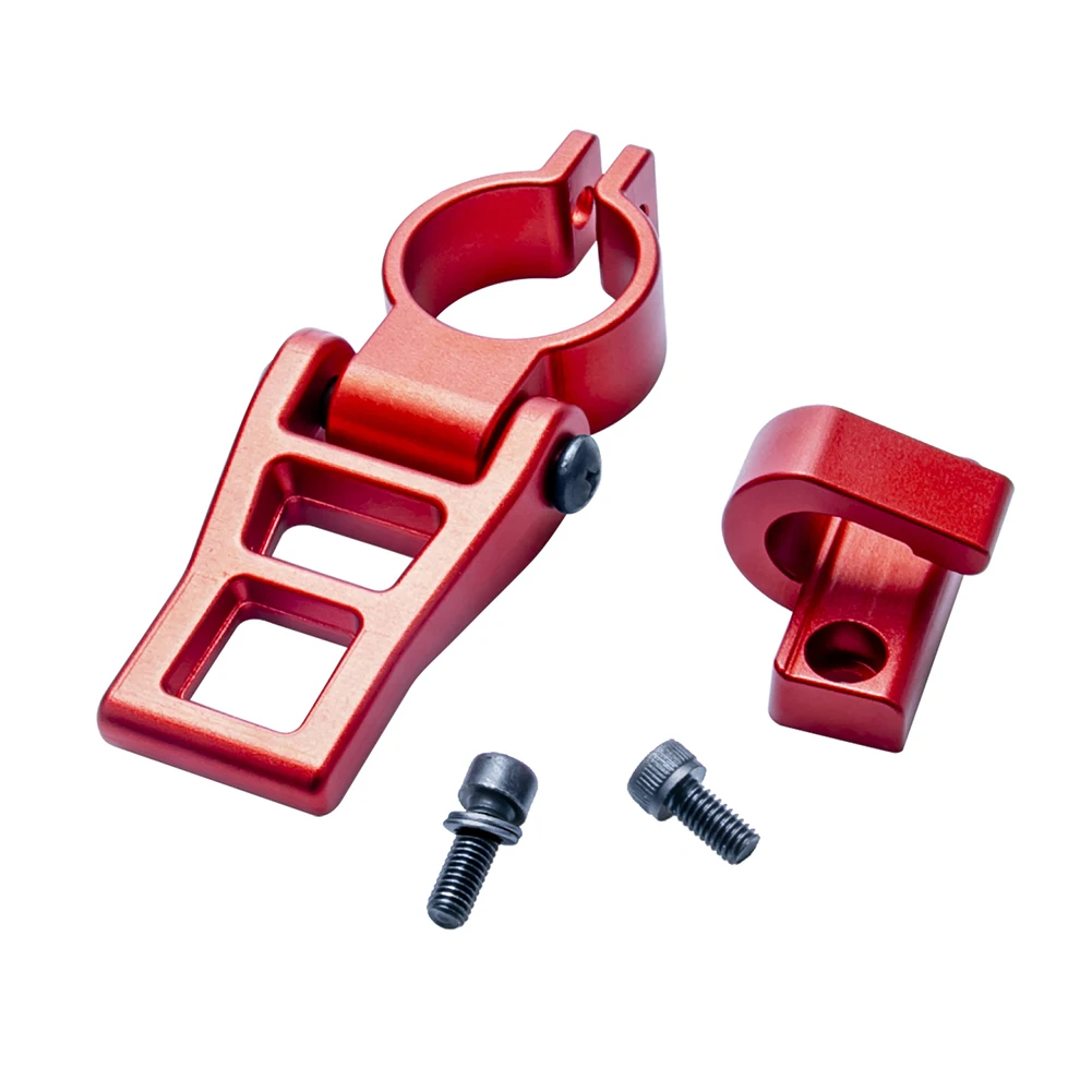 

High Quality Folding Buckle Hook Lock Kit Aluminum Alloy Folding Buckle Accessory For Zero 10X 8X Electric Scooters Black/Red