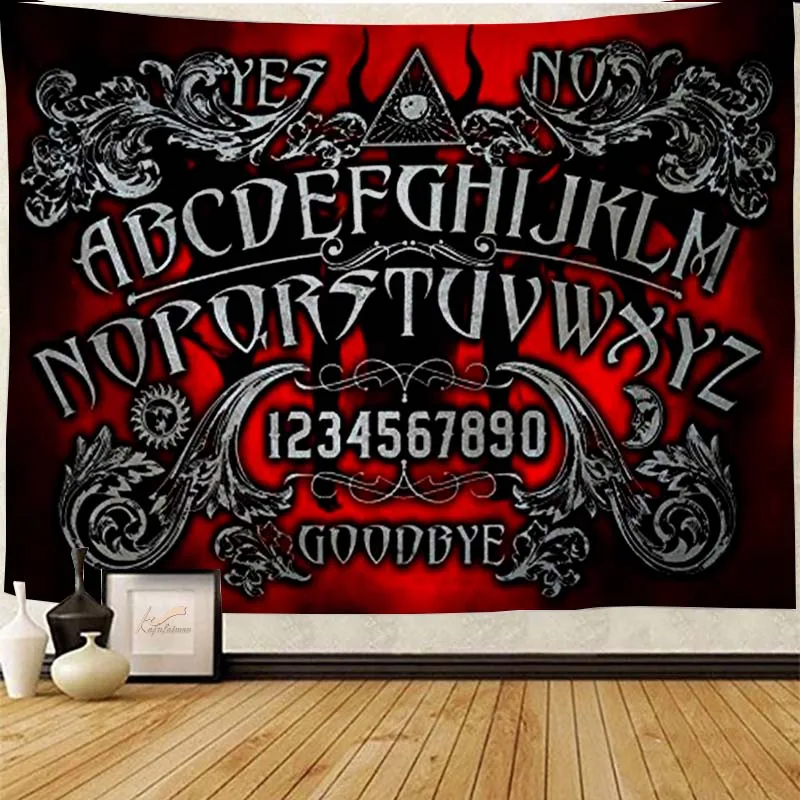 Спиртовая доска Ouija 666 кошачий Настенный декор для комнаты эстетический