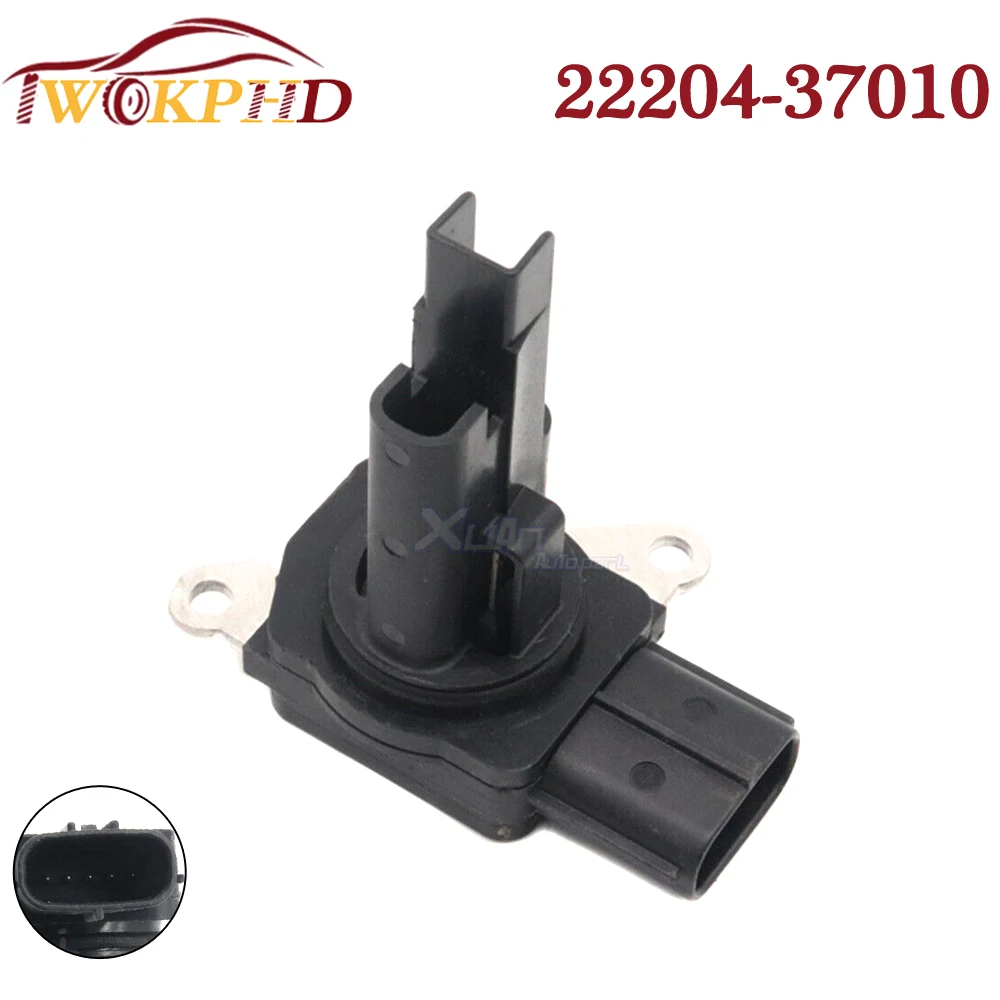 22204-37010 ДАТЧИК МАСОВОГО ВОЗДУХА MAF для Toyota Corolla Tundra 4Runner Avalon Camry Lexus RX450 CT200h Scion TC XD IQ