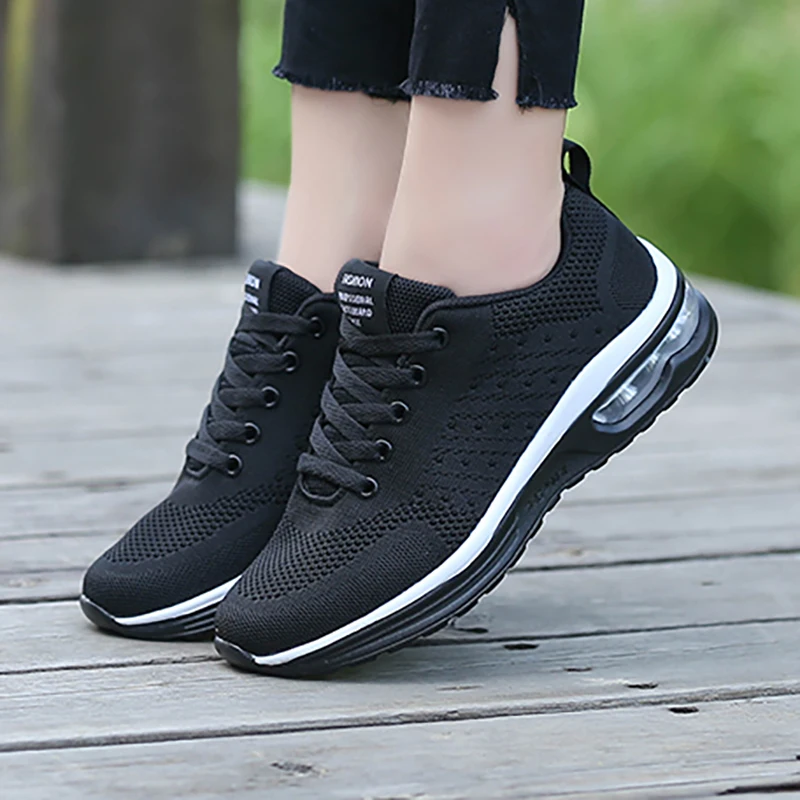 Air Cushion Sports Shoes Unisex Fashion Running Men Tennis Sneakers Comfortable Shoe  Women 2022 Tenis Feminino Female Shoes