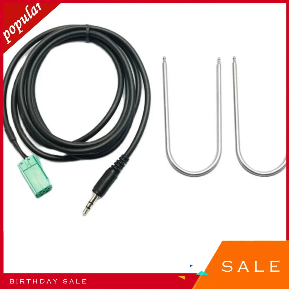 Новый автомобильный Aux стерео аудио кабель-адаптер 3 5 мм для IPhone IPod MP3 с