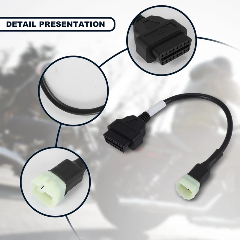 6-/16-контактные разъемы OBD2 диагностические инструменты удлинительные кабели OBD