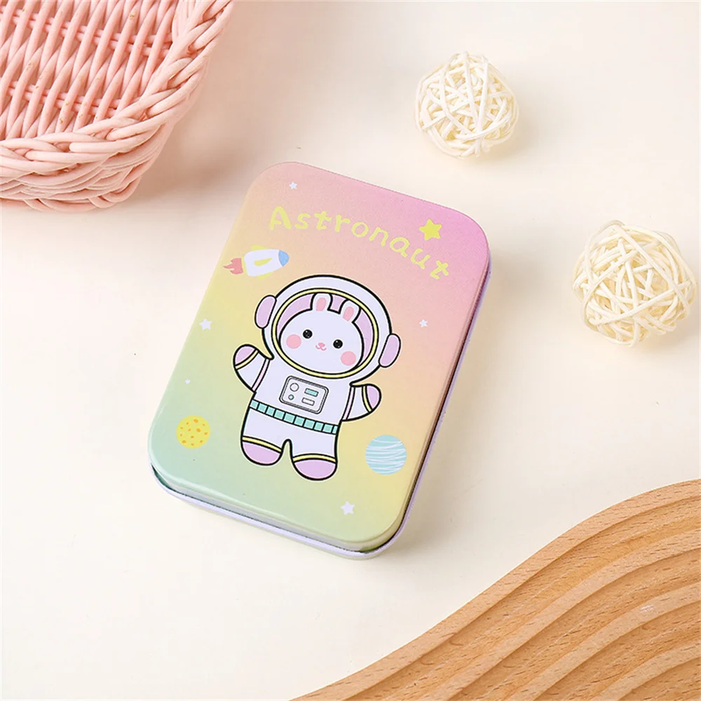Креативная Милая жестяная коробка для хранения металлическая упаковка