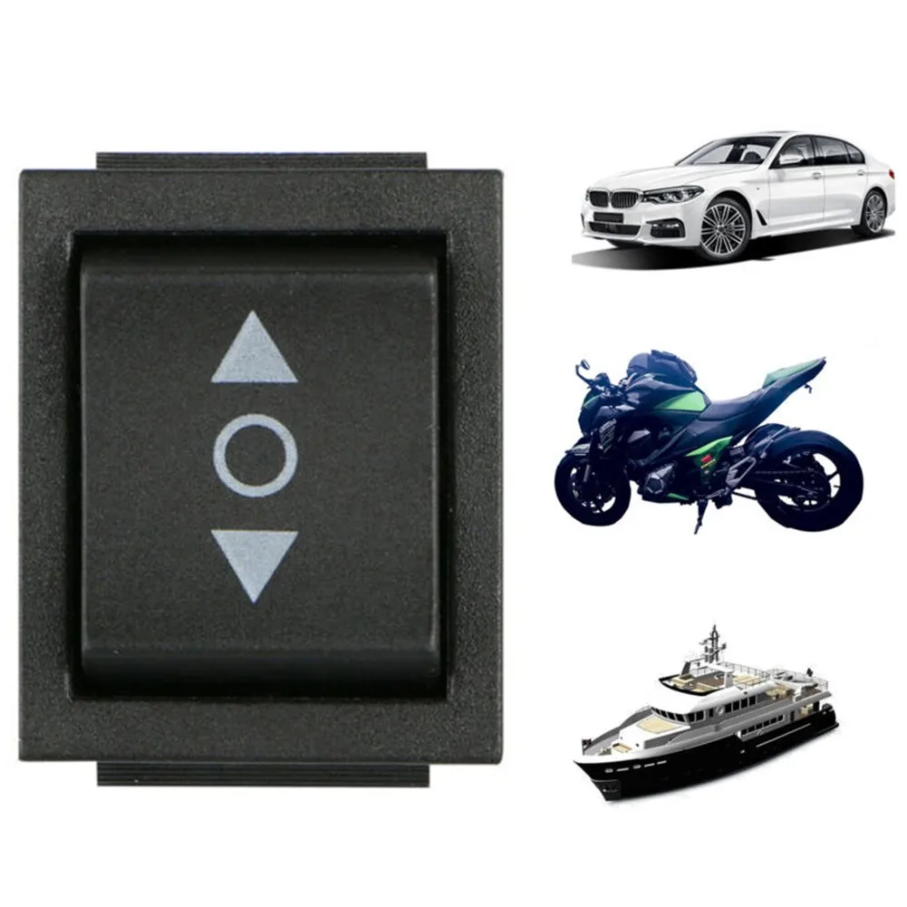 

4pcs 6 PIN DPDT Double Pole Double Throw 12V Momentary Rocker Switch Heavy Duty Rocker Switch For Car Window Sunroof