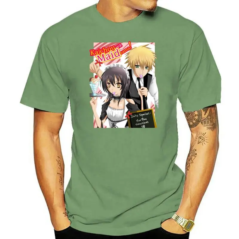 New Maid Sama Anime Tv Show Poster Men'S T-Shirt Clothing Size S-2Xl Graphic Tee Shirt