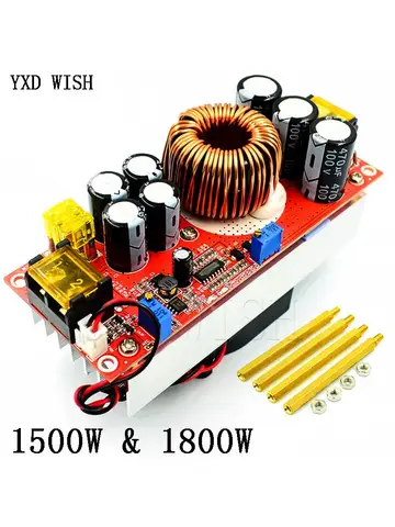 YXD WISH 1800W 40A DC-DC Конвертер напряжения