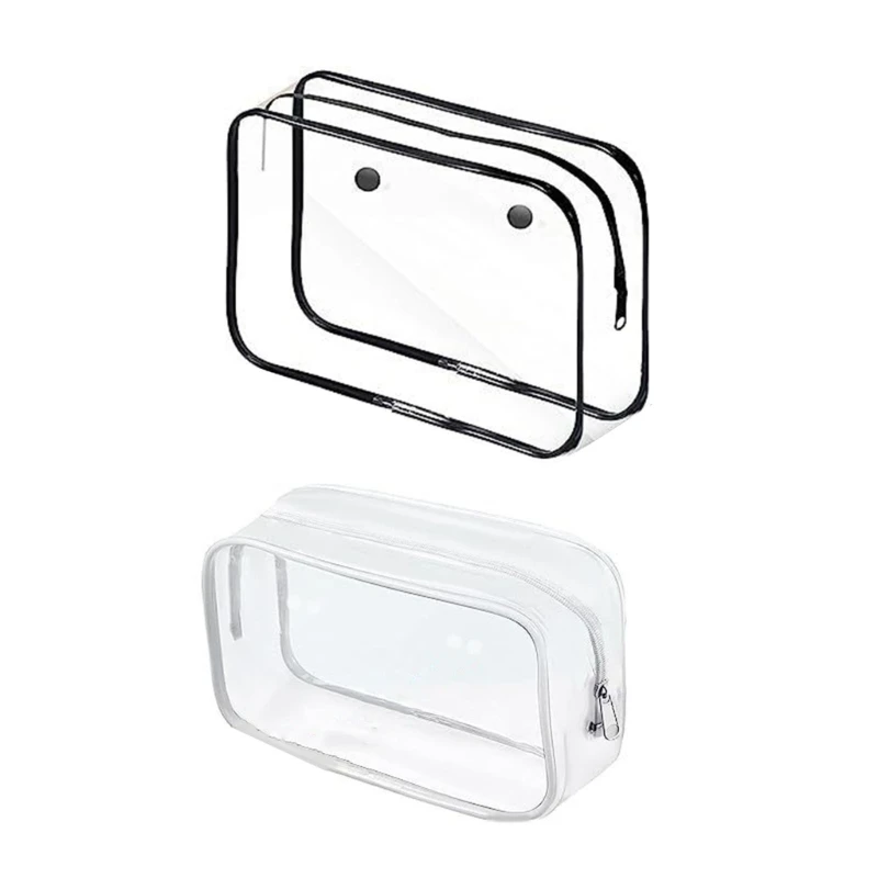 

Clear Travel Toiletry Cosmetic Bag Multifunctional Makeup Bags Storage