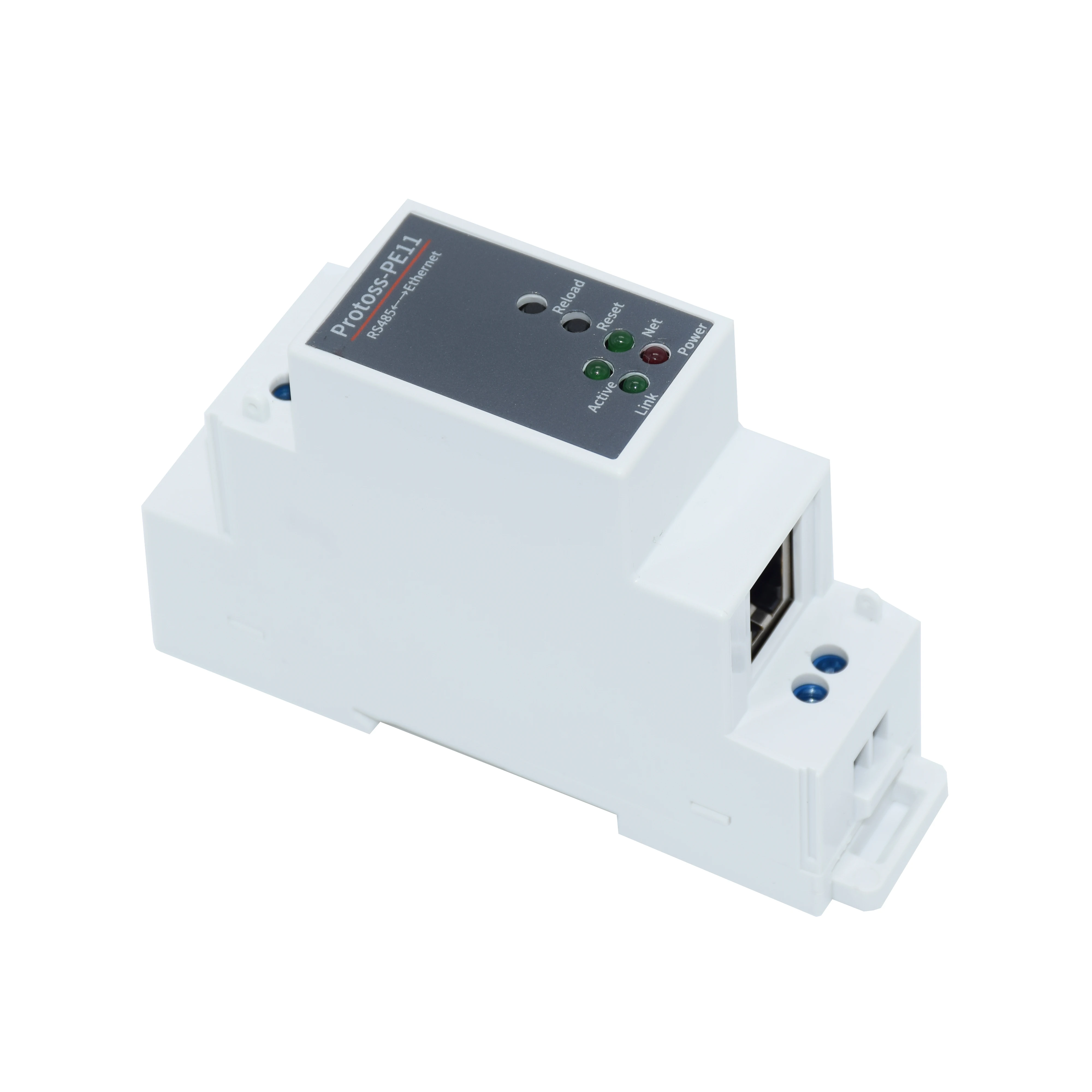 DIN-рейка с последовательным портом RS485 к Ethernet-преобразователю устройства IOT