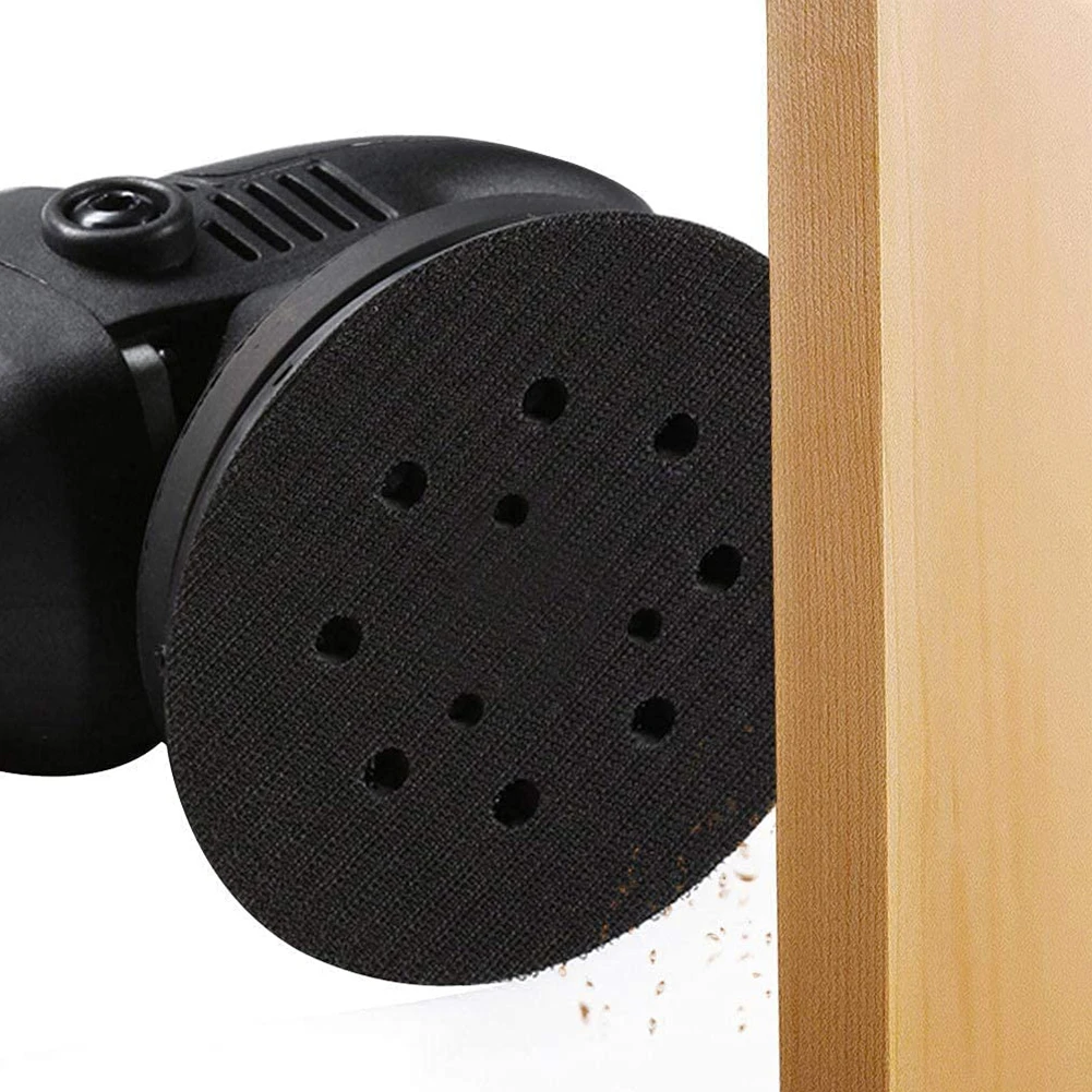 5-дюймовый полировальный диск, подложка с 8 отверстиями, шлифовальный диск для 743081-8 BO5030 BO5031 BO5041, аксессуары для шлифовальной машинки 5-дюймовый полировальный диск, подложка с 8 отверстиями, шлифовальный диск для 743081-8 BO5030 BO5031 BO5041, аксессуары для шлифовальной машинки