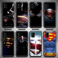 superman phone case for samsung galaxy a52 a21s a02s a12 a31 a81 a10 a30 a32 a50 a80 a71 a51 5g