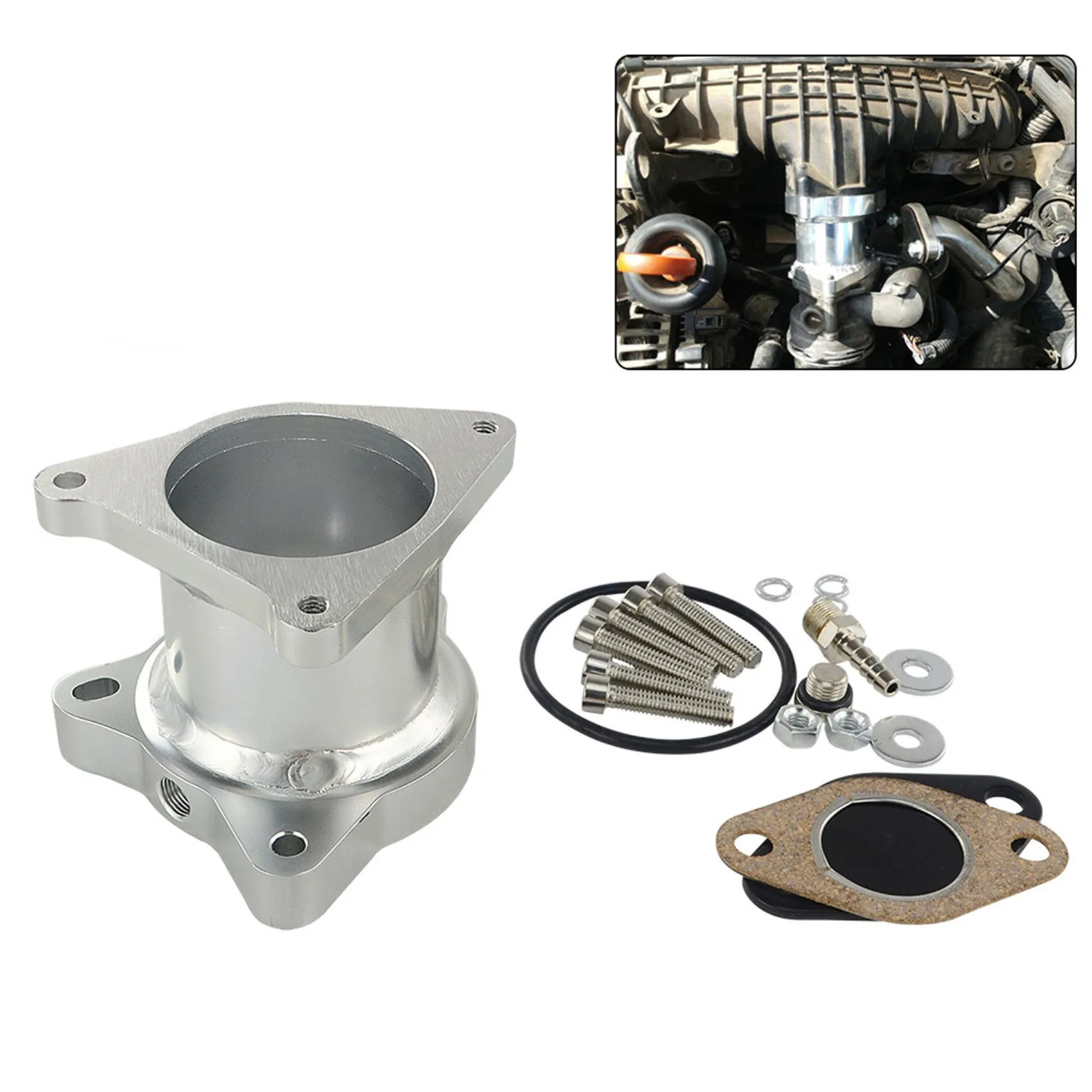 

EGR Delete Kit for Golf Mk5 2.0Tdi,Also Fit for Skoda 2.0Tdi EGR VALVE VR-EGR03