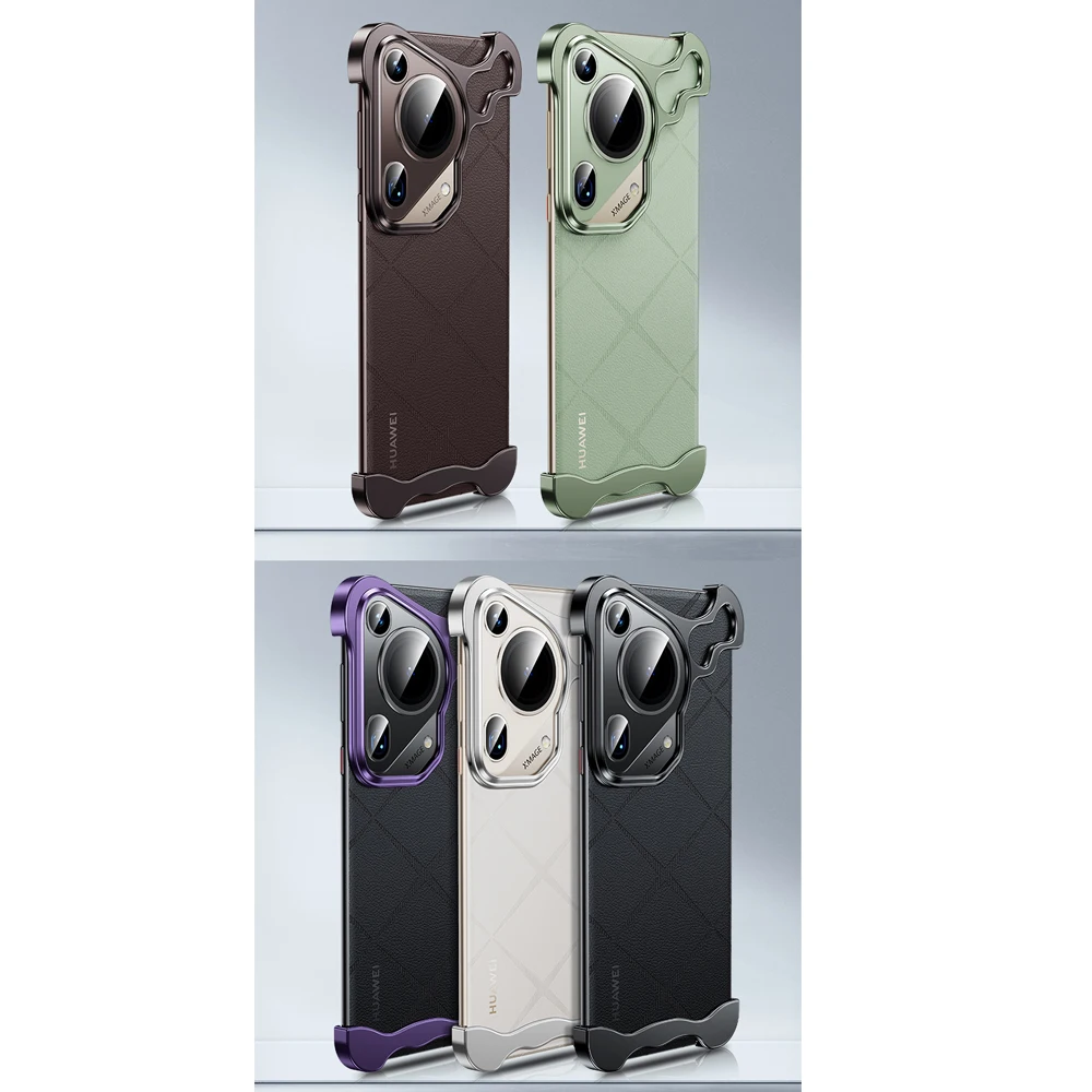 Металлический чехол Alien для телефона Huawei Pura 70 Pro ультраалюминиевый бампер с