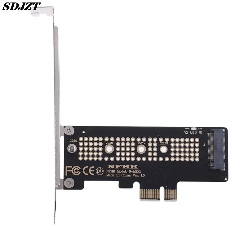 SDJZT Адаптер NVMe PCIe x4 x2 M.2 NGFF SSD в PCIe x1 image_2