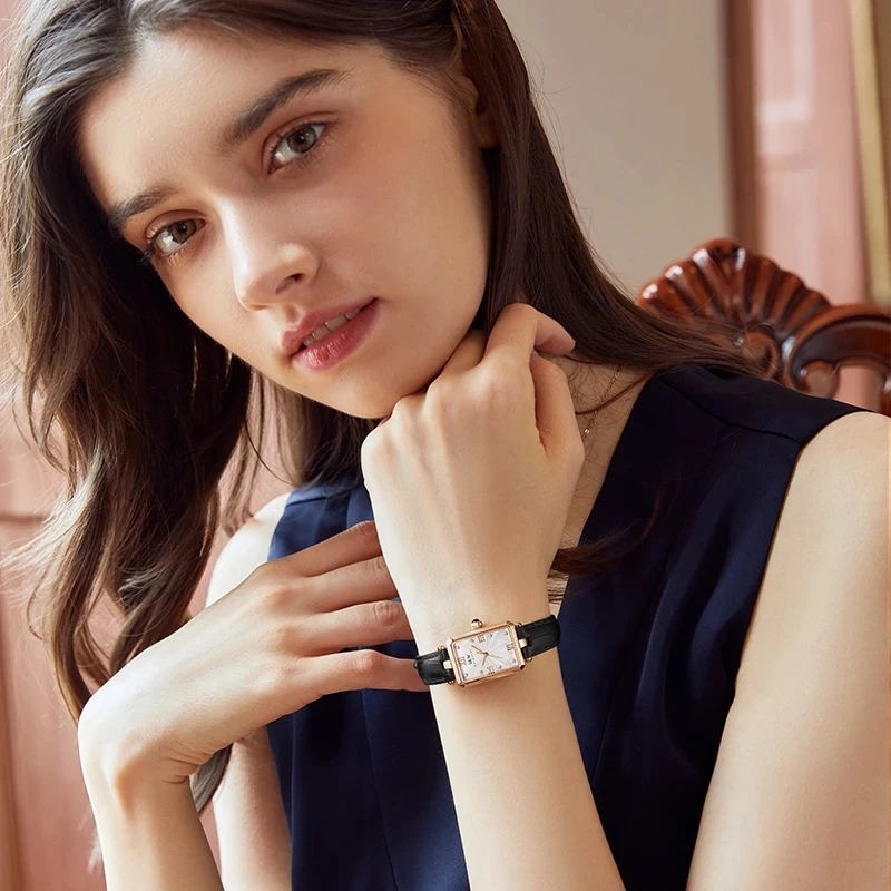 CARNIVAL Brand Fashion Watch For Women Ladies Luxury Dress Quartz Wrist Watches 30m Waterproof Ultra Thin Clock Relogio Feminino