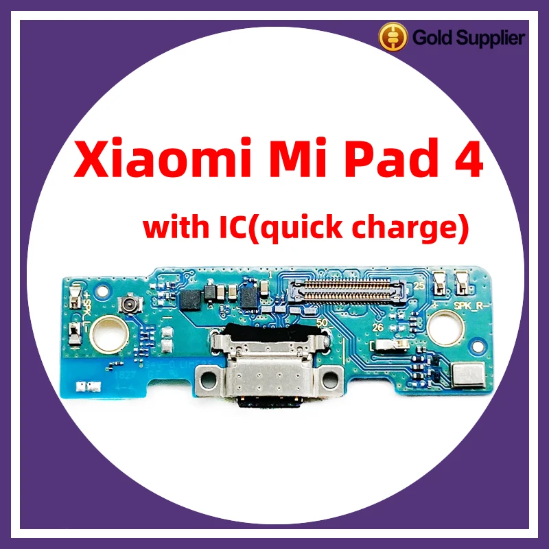 Для xiaomi Mi pad 4 plus док-разъем USB зарядное устройство Порт замена гибкого кабеля