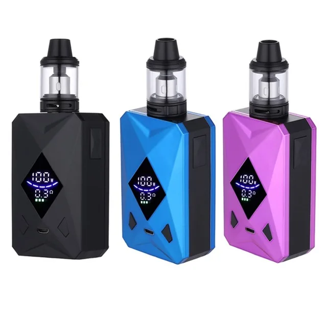 

Original SUB TWO M6 100W Box Mod Kit with 4ml Vape Atomizer 2600mah battery Vaporizer huge Smoke Cessation Electronic Cigarette