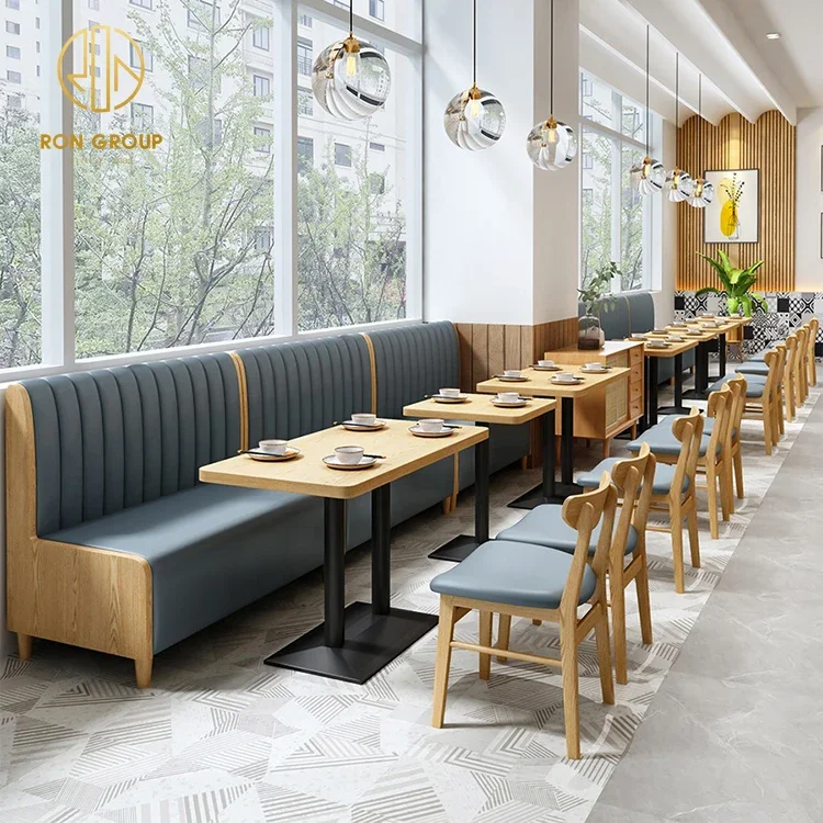 Изогнутые круглые скамейки диван кофейня деревянное кафе коммерческая мебель