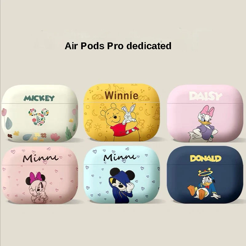 

Силиконовый чехол Disney для Airpods Pro 3 2 1 беспроводной Bluetooth для Apple Airpods Pro Чехол для наушников чехол для Air Pods 3 Чехлы