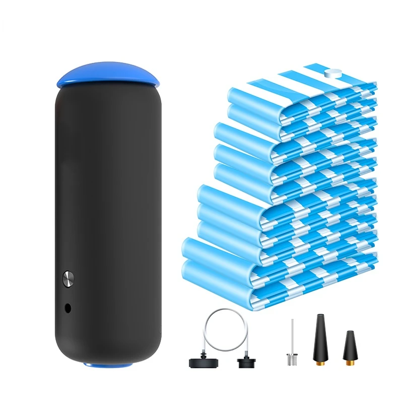 

2 in 1 Electric Air Pump Vacuum Storage Bags Set for Blanket Clothes 70% More Storage Home Travelling Space Max Saving Saver Bag