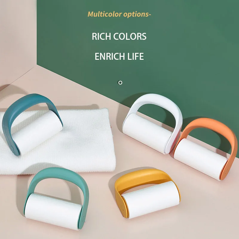 

Многоразовая щетка для удаления ворса, щетка для удаления шерсти домашних животных, липкий ролик, щетка для очистки от пыли и распутывания в...