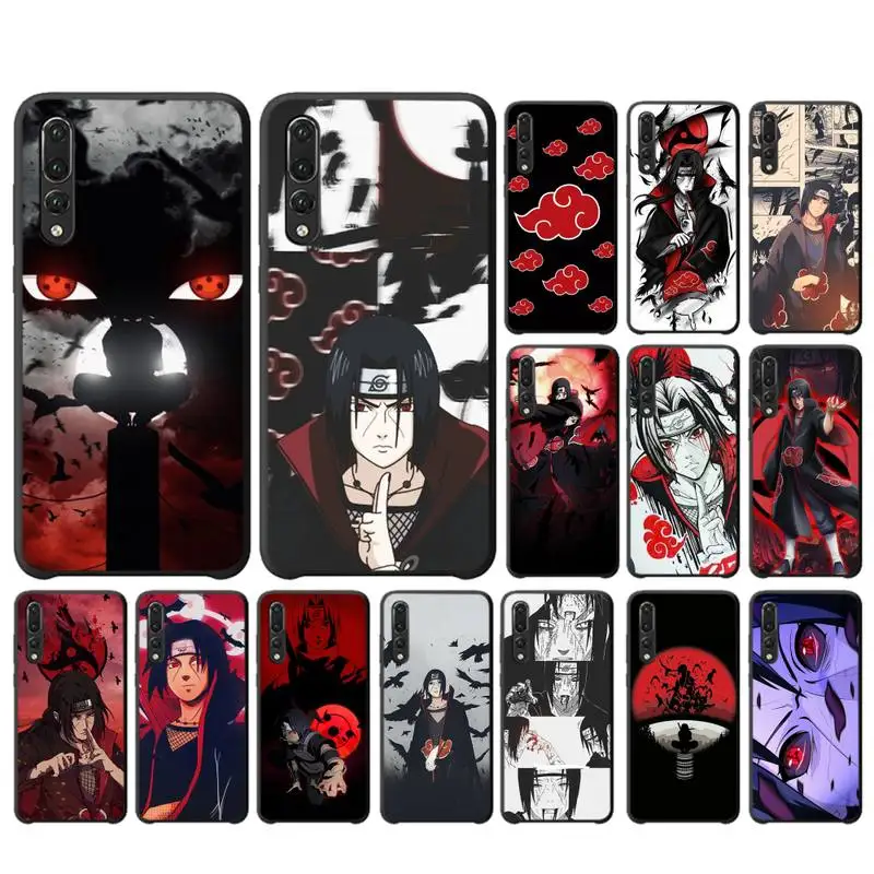 

BANDAI Uchiha Itachi Naruto Phone Case for Huawei P30 40 20 10 8 9 lite pro plus Psmart2019