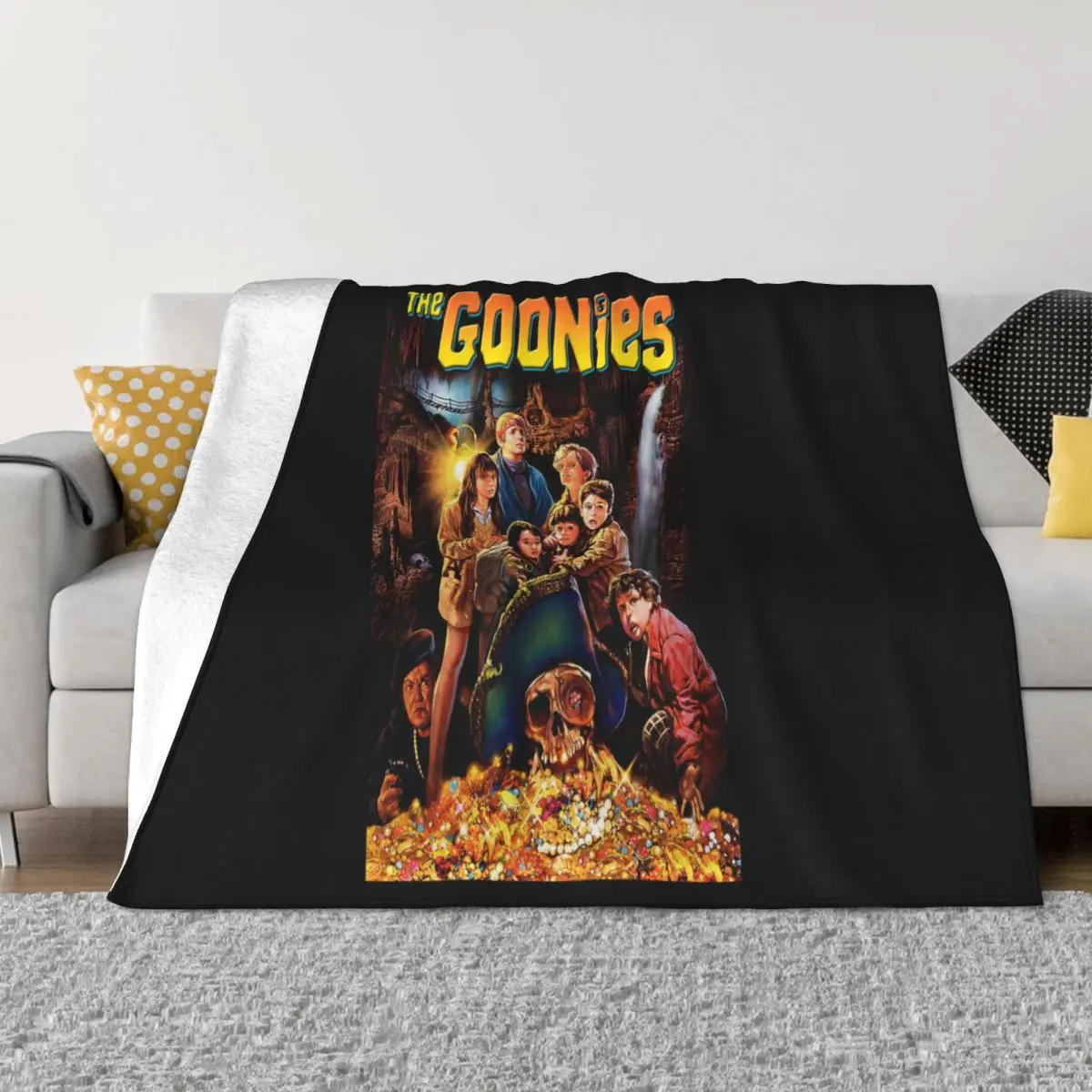 Черный постер The Goonies V1 Swea Xs3XL для женщин и мужчин научный фермерский дом мужской