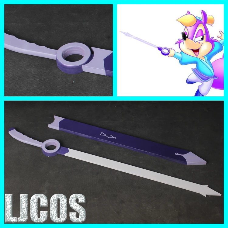 

The Story of Hongmao and Lantu The Purple Cloud Sword Cosplay Weapon Props Halloween Christmas Party COS Performance Accessory