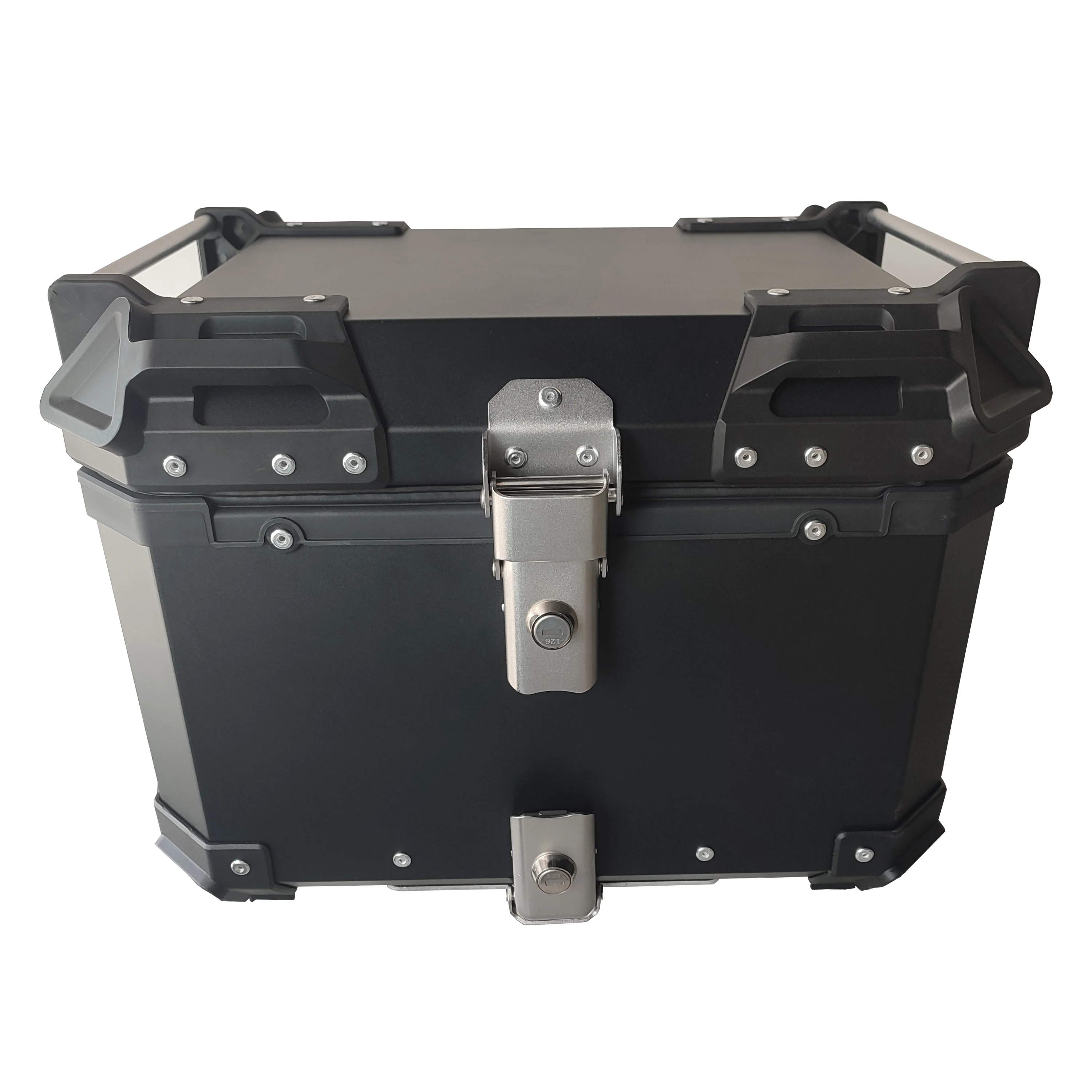 

OHHO New Cheaper Waterproof Aluminium Top Case Tail Box Delivery Trunk with quick adapter