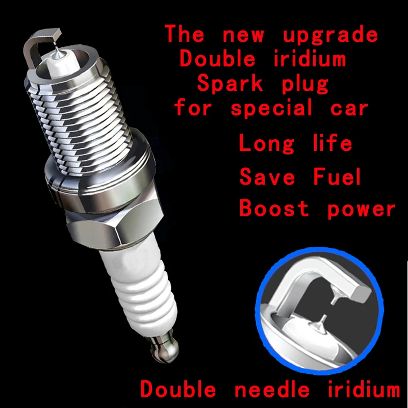 

4pcs 22401-ED71B Iridium Spark Plug fit for Nissan JUKE VERSA CUBE MICRA TIIDA X-TRAIL SENTRA NOTE QASHQAI FXE20HE11 22401ED71B