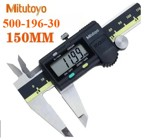 

Цифровой штангенциркуль Mitutoyo, стандартный 500-196-30 0-150 мм 0-6 Absolute AOS Digimatic, цифровой штангенциркуль, измерительные инструменты из нержавеющей стали
