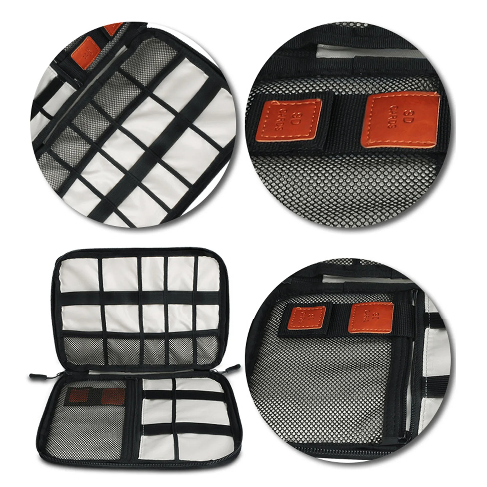 Сумка для кабелей портативный органайзер цифровых USB-гаджетов провода зарядки