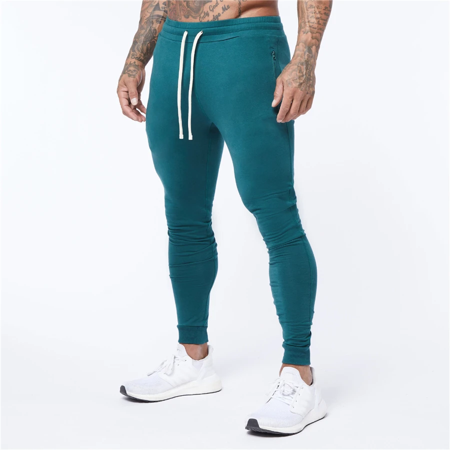 

2022 Jogging Pants Men Running Sweatpants Mens Sport GYM Pants Fitness Male Joggers Cotton Quick Dry Training Sports Trousers