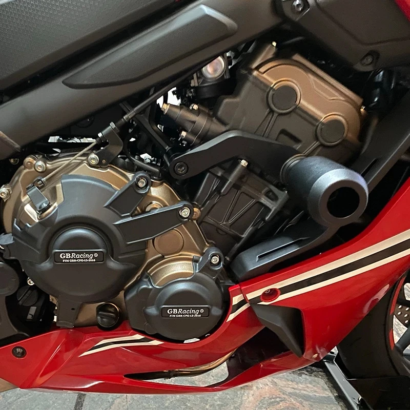 Motorcycle High quality Falling Protection Frame Slider Fairing Guard Crash Pad Protector For Honda CBR650R 2019 2020 2021 enlarge