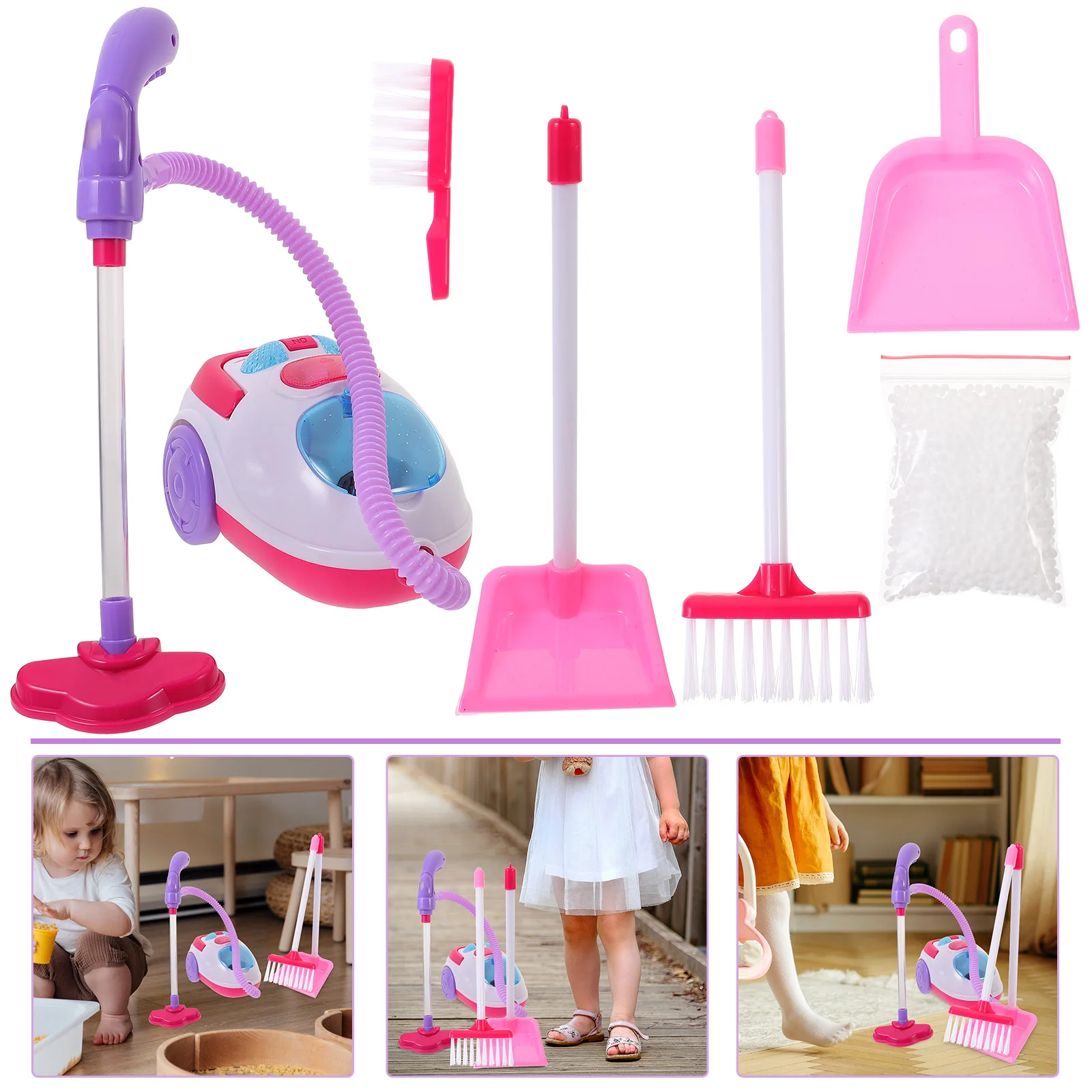 Бытовая игрушка-пылесос для малышей детские игрушки детский миниатюрный