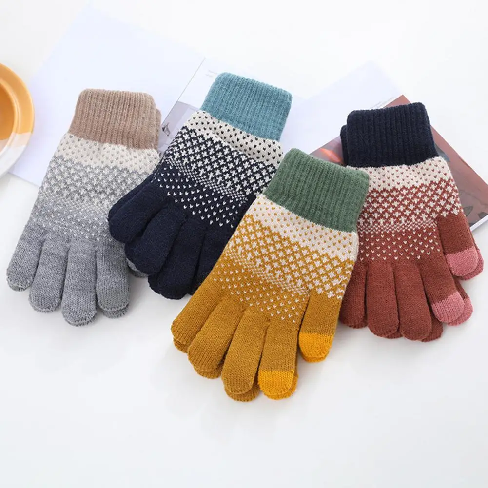 

Funny Women Gloves Coldproof Thickened Cold Resistant Ridding Gloves Windproof