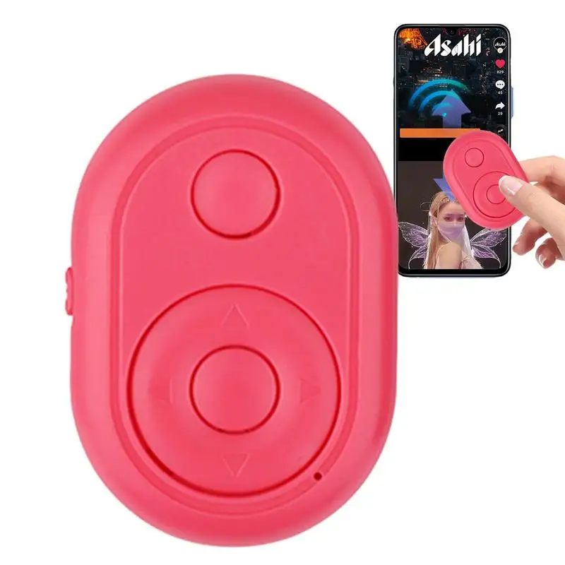 Wireless Camera Remote Control Phone Remote Shutter For Phone Hands-Free Wireless Picture ClickerVideo Recording Remote