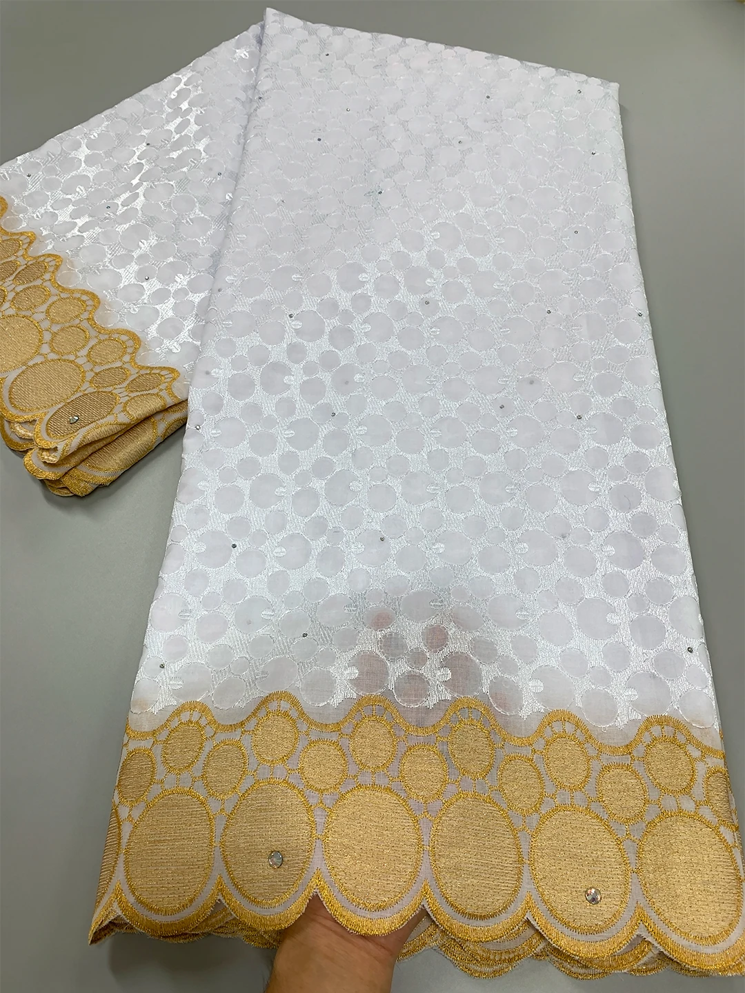 

Fashion Swiss Voile Lace in Switzerland 2023 Hight Quality African Embroidery Cotton Lace Fabric For Bridal Wedding Party Dress