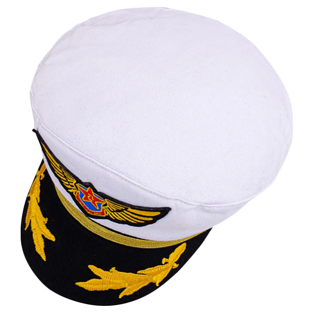 

Navy Cap Gifts Sailors Captain Hat Cosplay Clothing Decorate Pirate Kids Kids' Costume Hats Cotton Pilot Child Trendy