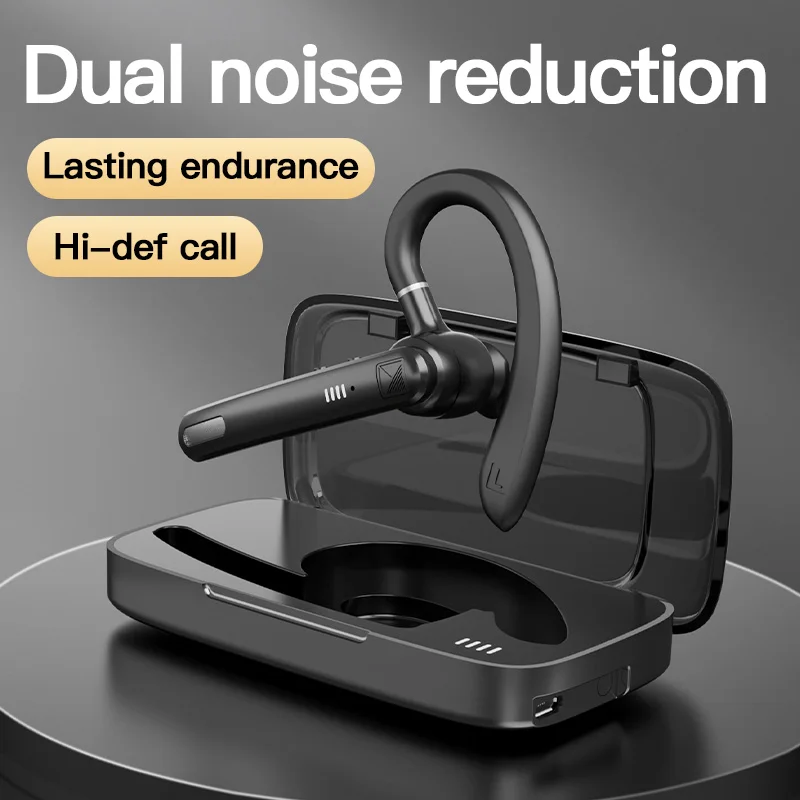 

2023 K10 Bluetooth Earphones Wireless Business Headset Hands-Free Noise Reduction Bluetooth Headset HD TWS Earbuds Headphones