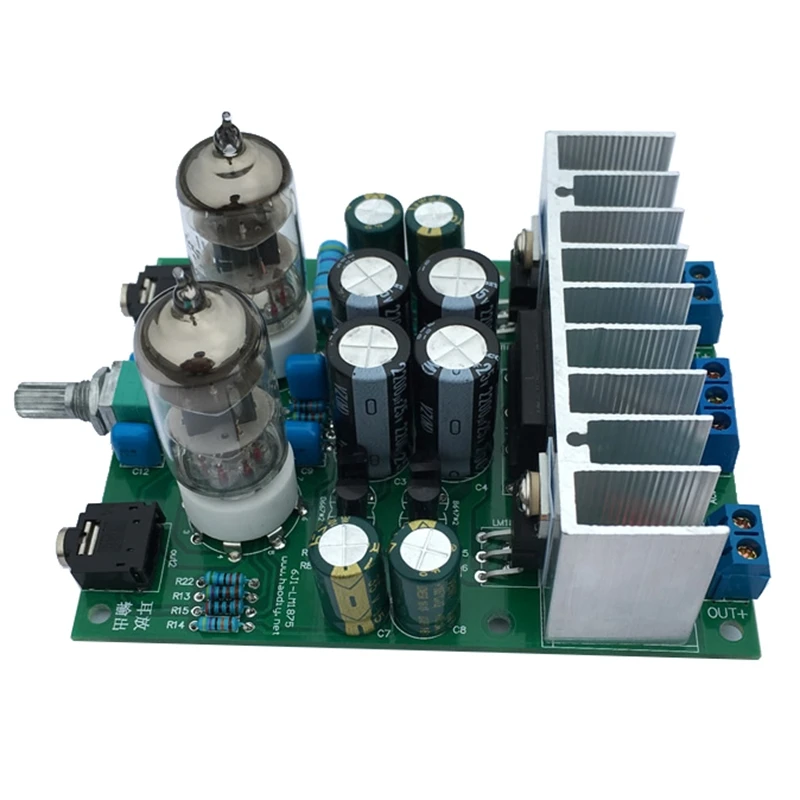 

HIFI 6J1 Tube Amplifier Headphones Amplifiers LM1875T Power Amplifier Board 30W Preamp Bile Buffer Diy Kits